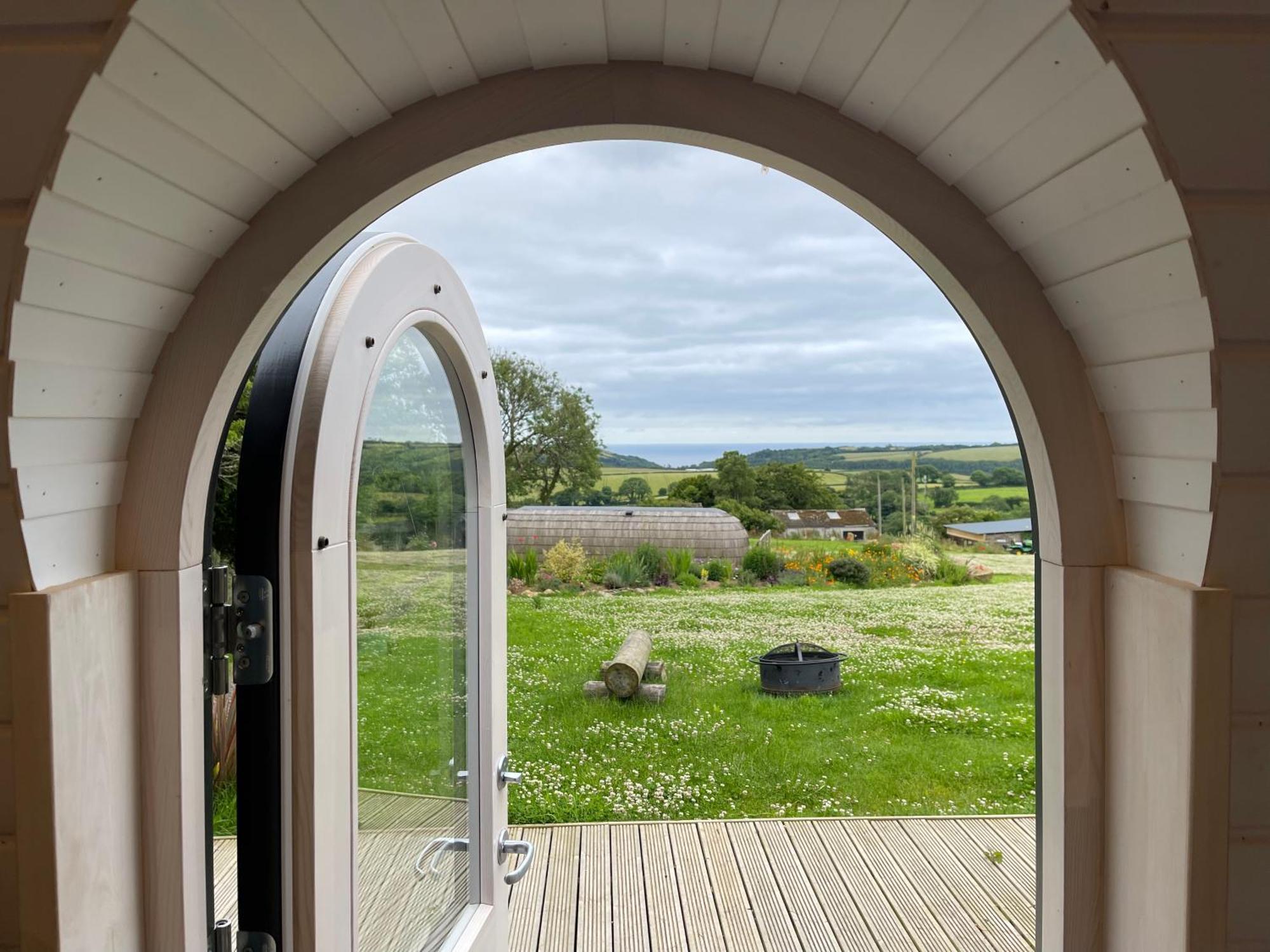 Vila Clotted Cream -Lydcott Glamping, Cornish Sea Views Looe Exteriér fotografie